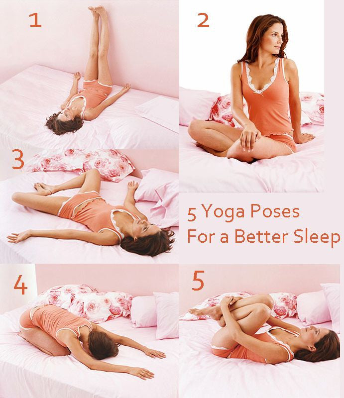 How does yoga help improving sleep?